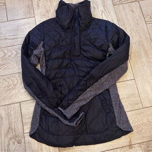 lululemon athletica out for a run goose down Puffer pullover